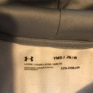 UA boys hooded pullover